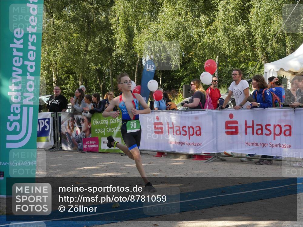 07.09.2025 - 19. Norderstedt Triathlon Zöllner http://msf.ph/oto/8781059 07.09.2025 10:56:39 Ziel 70, 102, 682 meine-sportfotos.de