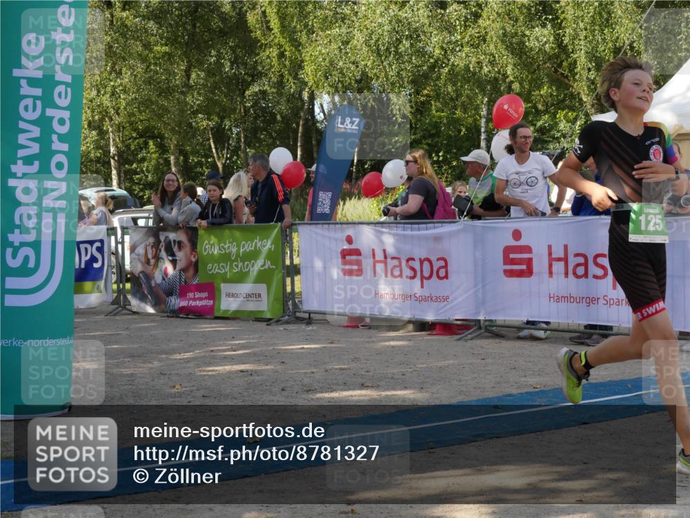 07.09.2025 - 19. Norderstedt Triathlon Zöllner http://msf.ph/oto/8781327 07.09.2025 10:57:41 Ziel 58, 125 meine-sportfotos.de