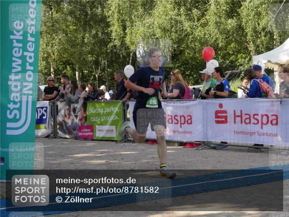 07.09.2025 - 19. Norderstedt Triathlon Zöllner http://msf.ph/oto/8781582 07.09.2025 10:58:35 Ziel 57, 693 meine-sportfotos.de