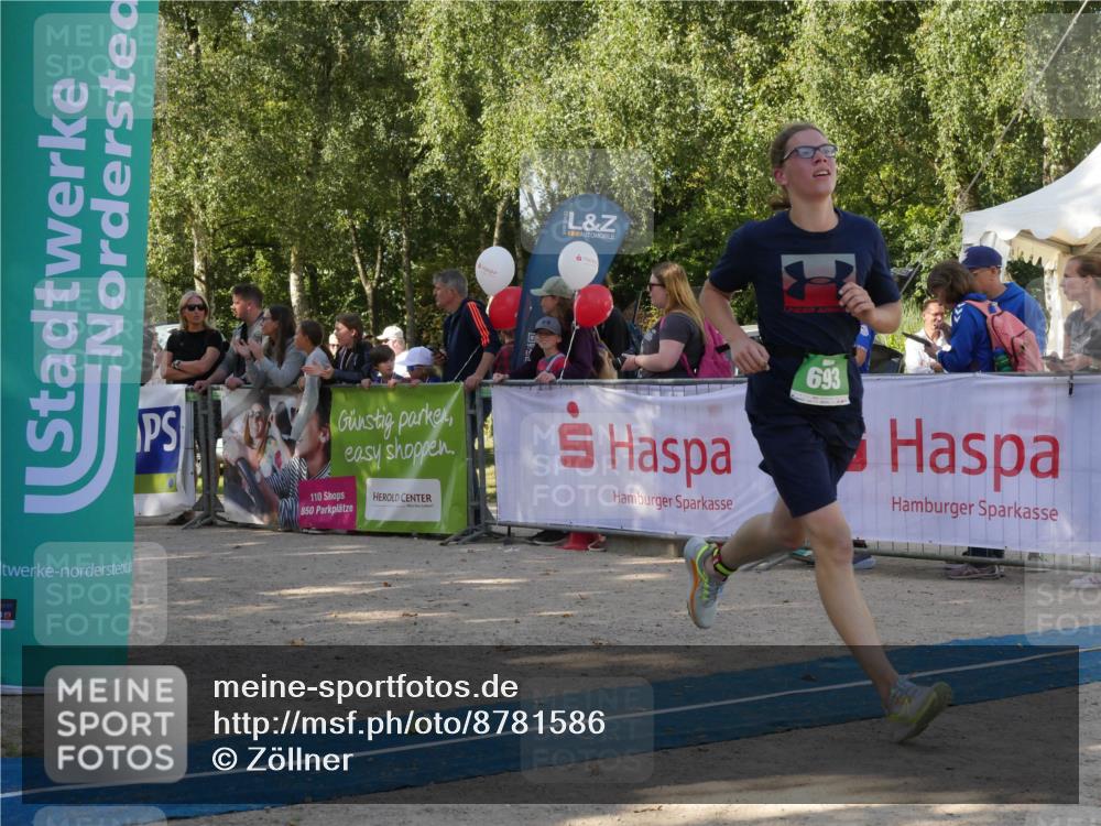07.09.2025 - 19. Norderstedt Triathlon Zöllner http://msf.ph/oto/8781586 07.09.2025 10:58:35 Ziel 57, 693 meine-sportfotos.de