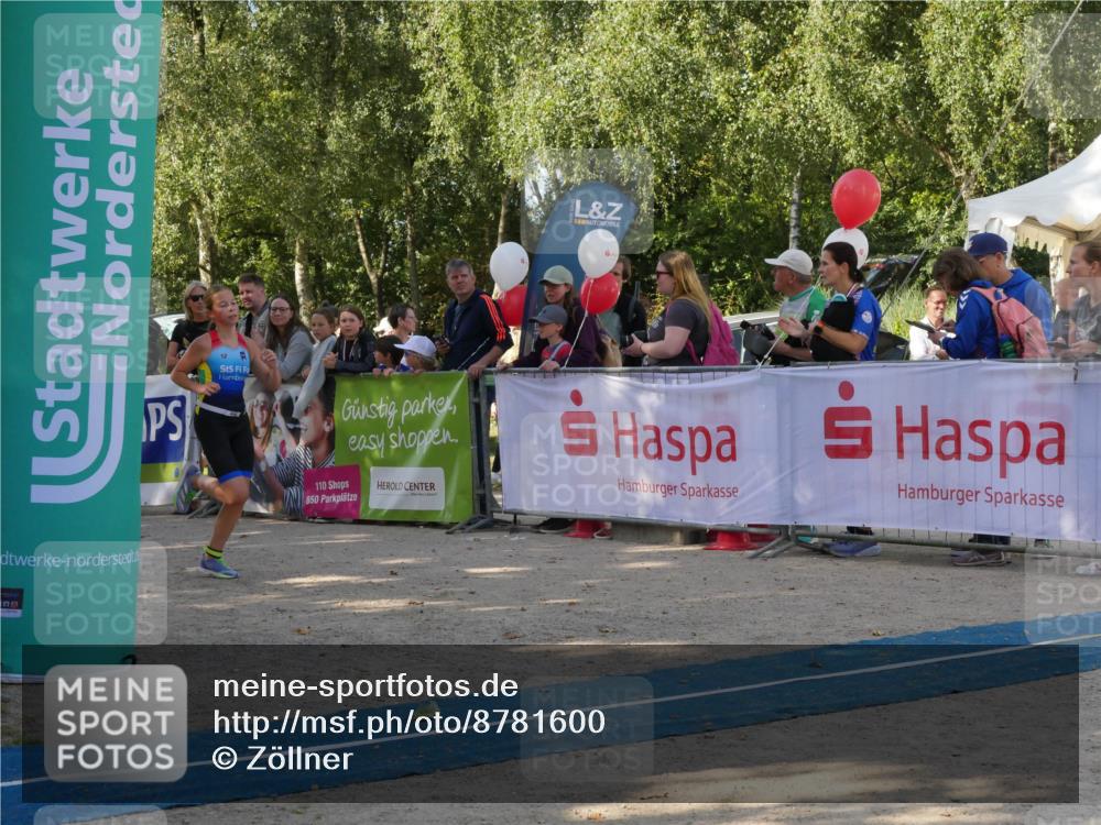 07.09.2025 - 19. Norderstedt Triathlon Zöllner http://msf.ph/oto/8781600 07.09.2025 10:58:36 Ziel 57, 693 meine-sportfotos.de