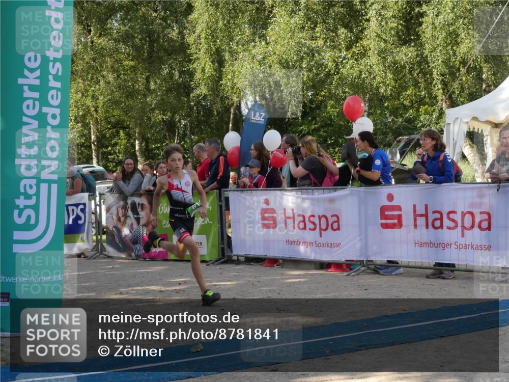 07.09.2025 - 19. Norderstedt Triathlon Zöllner http://msf.ph/oto/8781841 07.09.2025 11:00:14 Ziel 61 meine-sportfotos.de
