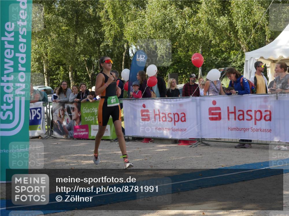 07.09.2025 - 19. Norderstedt Triathlon Zöllner http://msf.ph/oto/8781991 07.09.2025 11:00:32 Ziel 91, 674 meine-sportfotos.de