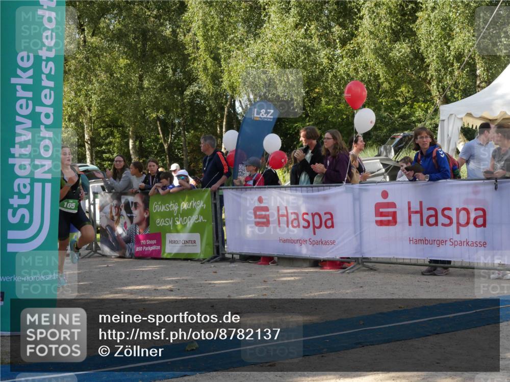 07.09.2025 - 19. Norderstedt Triathlon Zöllner http://msf.ph/oto/8782137 07.09.2025 11:01:29 Ziel 105, 635 meine-sportfotos.de