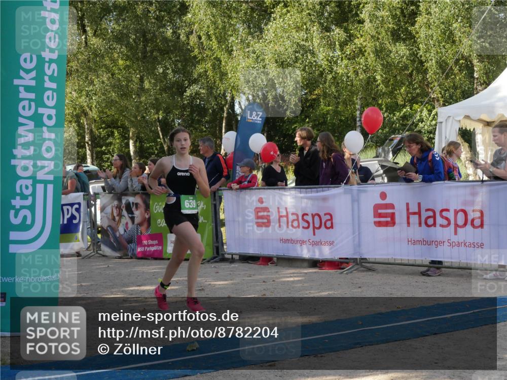07.09.2025 - 19. Norderstedt Triathlon Zöllner http://msf.ph/oto/8782204 07.09.2025 11:01:46 Ziel 120, 639 meine-sportfotos.de