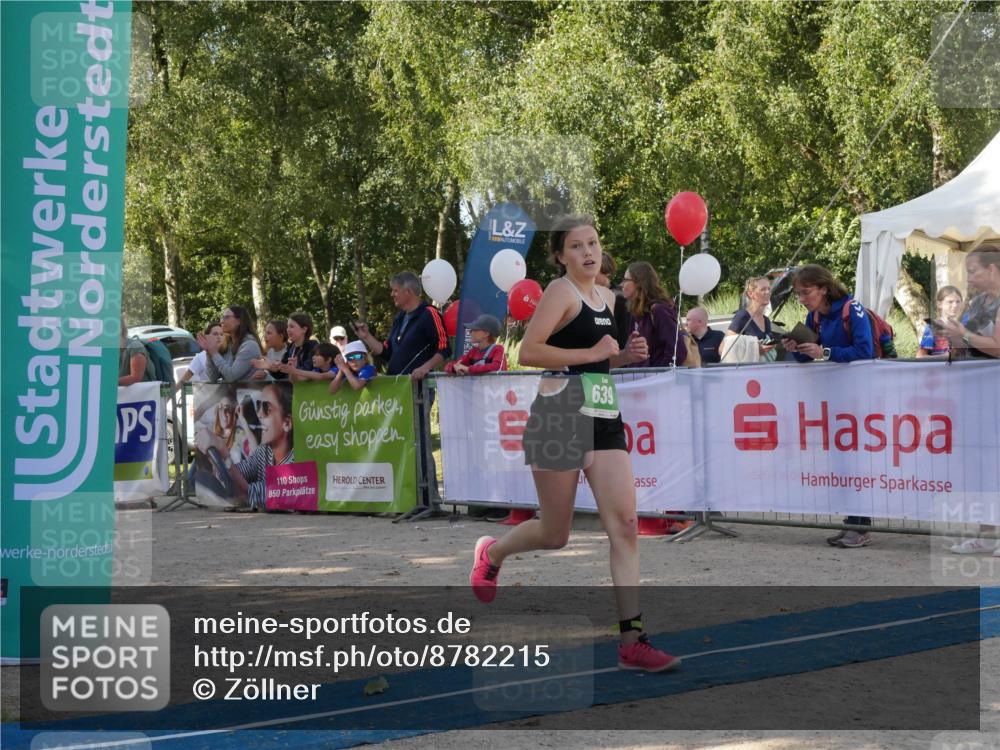 07.09.2025 - 19. Norderstedt Triathlon Zöllner http://msf.ph/oto/8782215 07.09.2025 11:01:47 Ziel 120, 639 meine-sportfotos.de