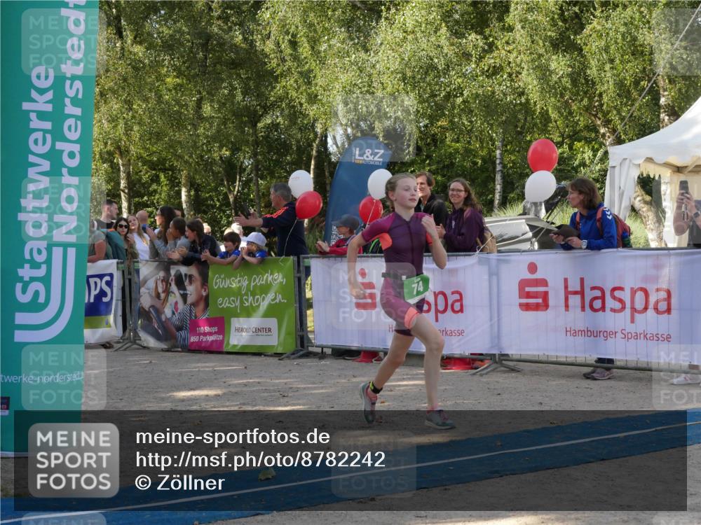 07.09.2025 - 19. Norderstedt Triathlon Zöllner http://msf.ph/oto/8782242 07.09.2025 11:02:04 Ziel 74 meine-sportfotos.de