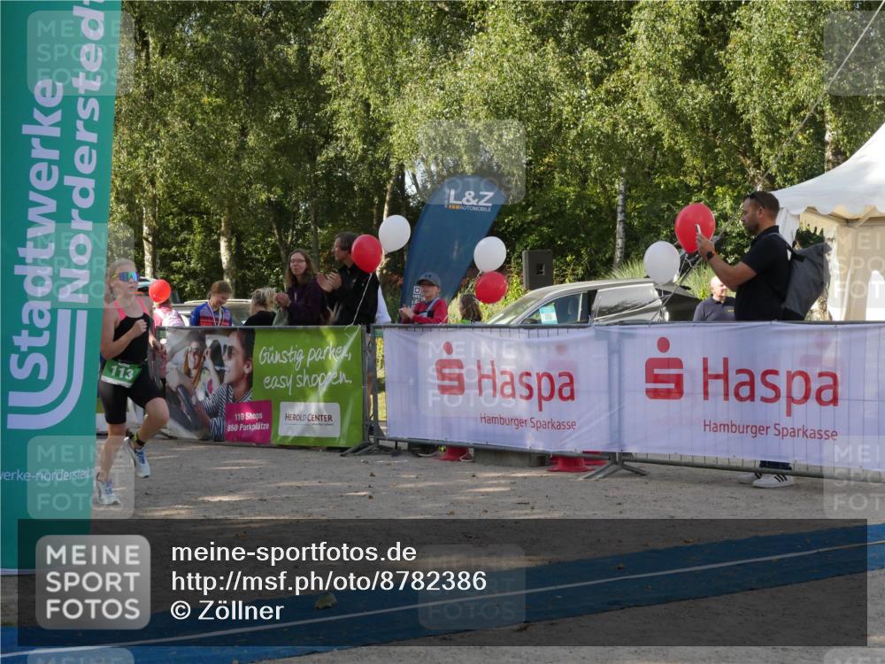 07.09.2025 - 19. Norderstedt Triathlon Zöllner http://msf.ph/oto/8782386 07.09.2025 11:03:54 Ziel 113 meine-sportfotos.de