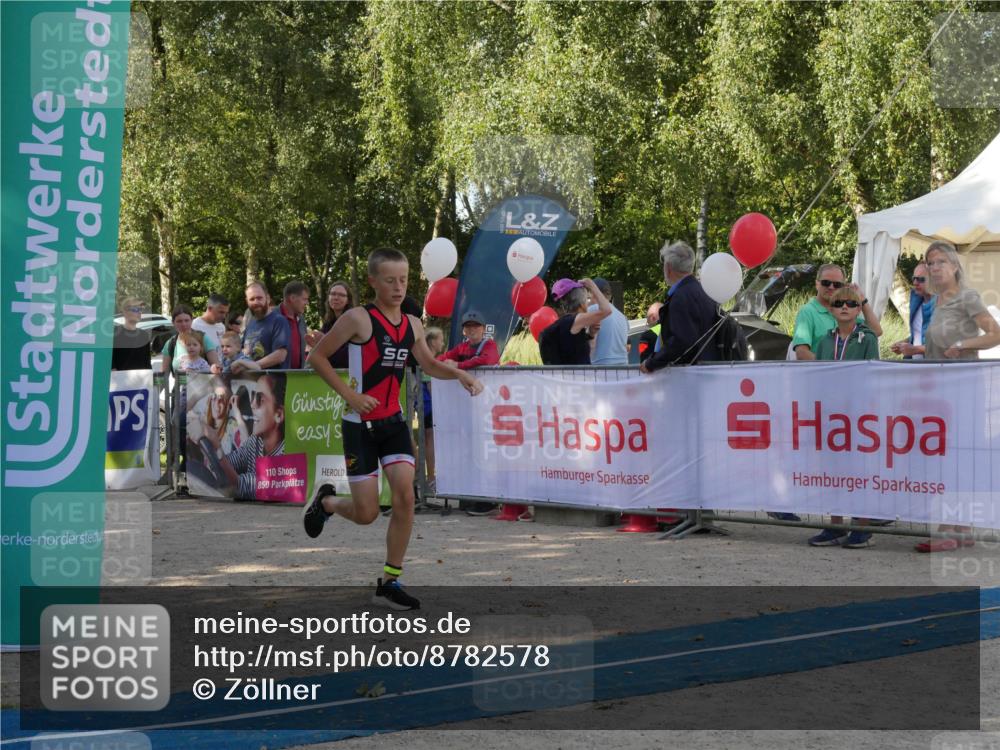 07.09.2025 - 19. Norderstedt Triathlon Zöllner http://msf.ph/oto/8782578 07.09.2025 11:05:47 Ziel 107 meine-sportfotos.de