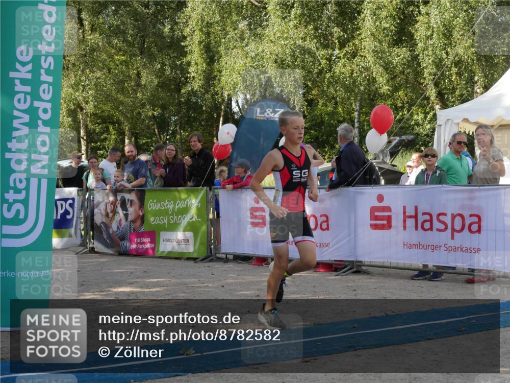 07.09.2025 - 19. Norderstedt Triathlon Zöllner http://msf.ph/oto/8782582 07.09.2025 11:05:48 Ziel 107 meine-sportfotos.de