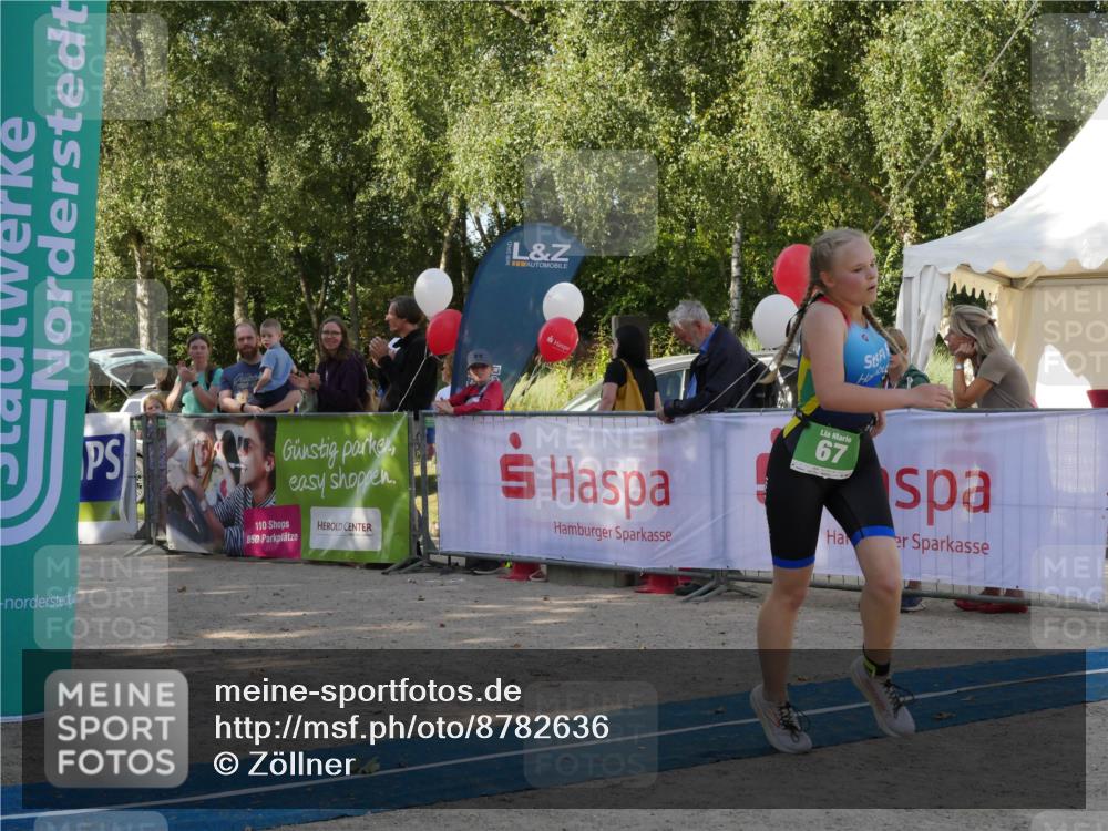 07.09.2025 - 19. Norderstedt Triathlon Zöllner http://msf.ph/oto/8782636 07.09.2025 11:06:53 Ziel 67, 133 meine-sportfotos.de