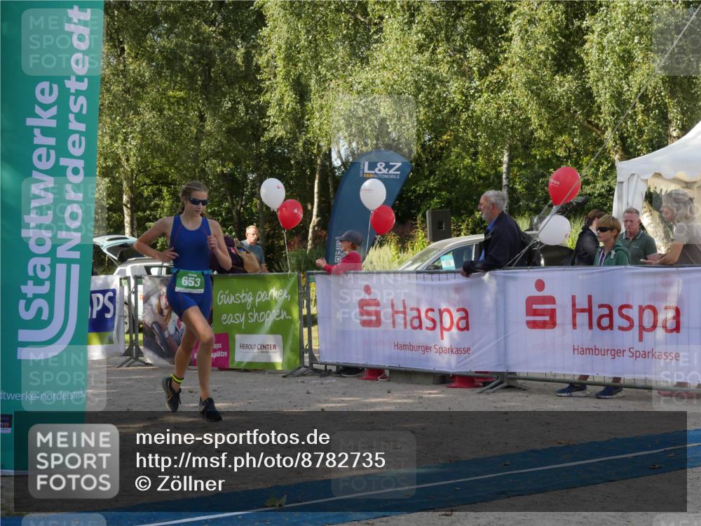 07.09.2025 - 19. Norderstedt Triathlon Zöllner http://msf.ph/oto/8782735 07.09.2025 11:08:57 Ziel 653 meine-sportfotos.de