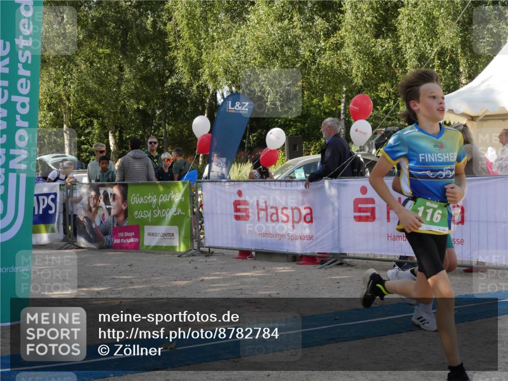 07.09.2025 - 19. Norderstedt Triathlon Zöllner http://msf.ph/oto/8782784 07.09.2025 11:10:24 Ziel 94, 116 meine-sportfotos.de