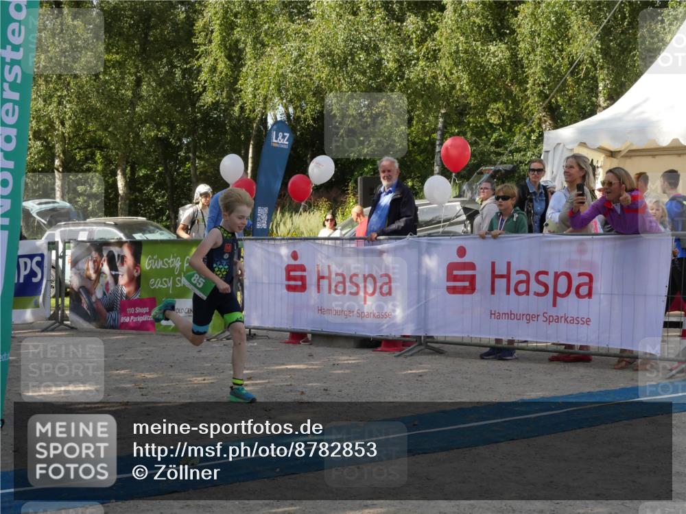 07.09.2025 - 19. Norderstedt Triathlon Zöllner http://msf.ph/oto/8782853 07.09.2025 11:13:02 Ziel 85 meine-sportfotos.de