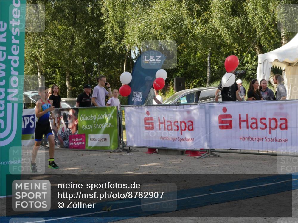 07.09.2025 - 19. Norderstedt Triathlon Zöllner http://msf.ph/oto/8782907 07.09.2025 11:15:41 Ziel 98 meine-sportfotos.de