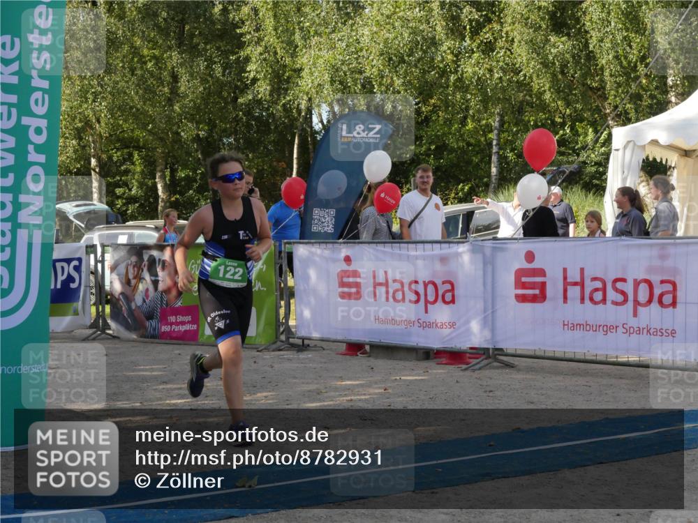 07.09.2025 - 19. Norderstedt Triathlon Zöllner http://msf.ph/oto/8782931 07.09.2025 11:16:10 Ziel 122 meine-sportfotos.de
