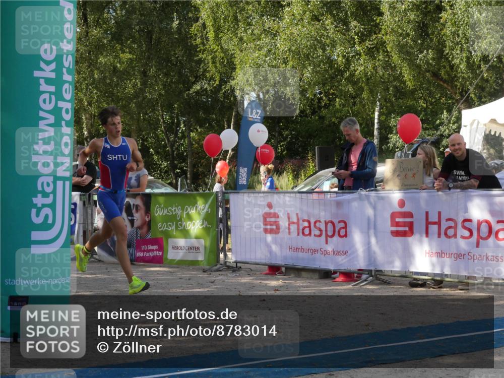 07.09.2025 - 19. Norderstedt Triathlon Zöllner http://msf.ph/oto/8783014 07.09.2025 11:46:21 Ziel 1165 meine-sportfotos.de
