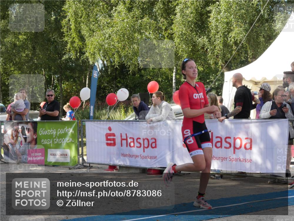 07.09.2025 - 19. Norderstedt Triathlon Zöllner http://msf.ph/oto/8783086 07.09.2025 11:49:08 Ziel 231 meine-sportfotos.de
