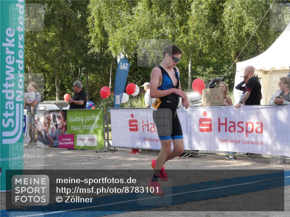 07.09.2025 - 19. Norderstedt Triathlon Zöllner http://msf.ph/oto/8783101 07.09.2025 11:49:21 Ziel 1171 meine-sportfotos.de