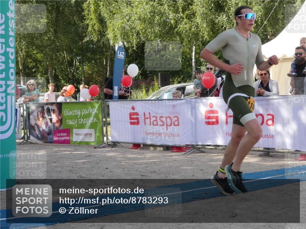 07.09.2025 - 19. Norderstedt Triathlon Zöllner http://msf.ph/oto/8783293 07.09.2025 11:52:49 Ziel 1188 meine-sportfotos.de