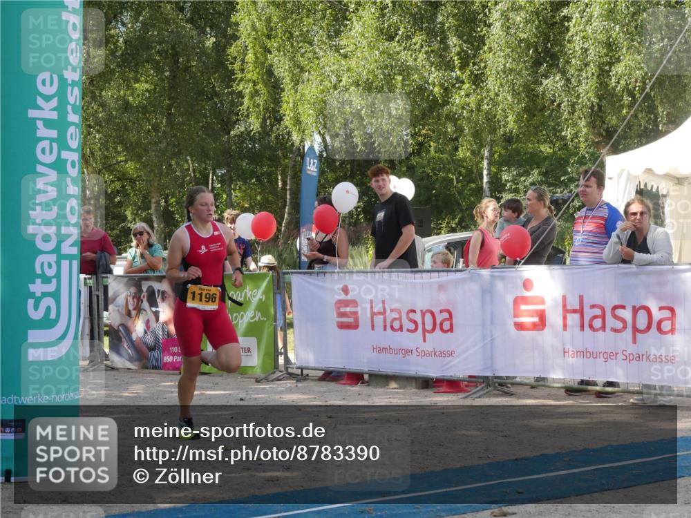 07.09.2025 - 19. Norderstedt Triathlon Zöllner http://msf.ph/oto/8783390 07.09.2025 11:54:25 Ziel 1168, 1196 meine-sportfotos.de