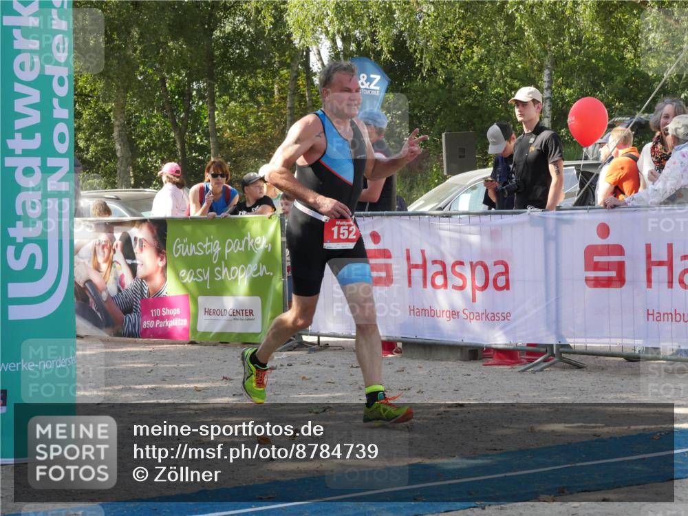 07.09.2025 - 19. Norderstedt Triathlon Zöllner http://msf.ph/oto/8784739 07.09.2025 12:24:22 Ziel 138, 152 meine-sportfotos.de