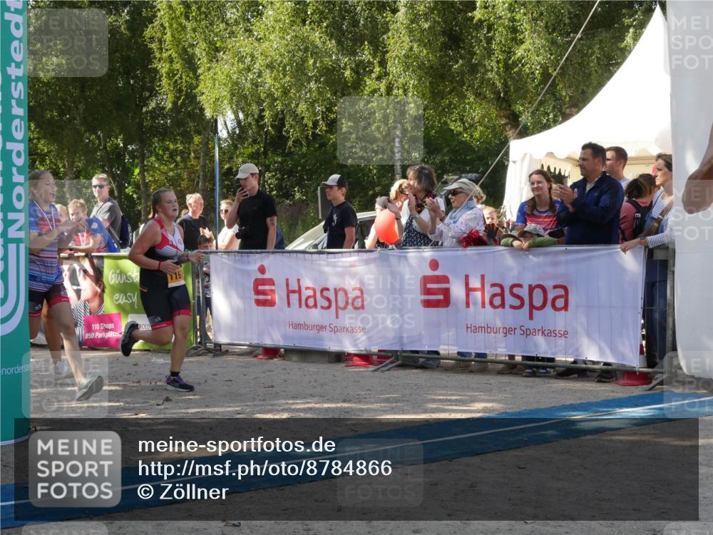 07.09.2025 - 19. Norderstedt Triathlon Zöllner http://msf.ph/oto/8784866 07.09.2025 12:29:03 Ziel 736, 1197, 1348 meine-sportfotos.de