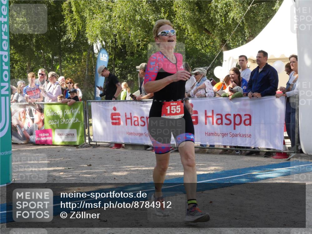 07.09.2025 - 19. Norderstedt Triathlon Zöllner http://msf.ph/oto/8784912 07.09.2025 12:29:32 Ziel 149, 155 meine-sportfotos.de