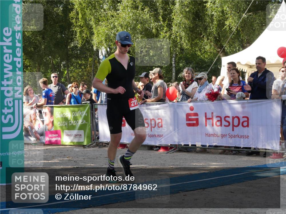 07.09.2025 - 19. Norderstedt Triathlon Zöllner http://msf.ph/oto/8784962 07.09.2025 12:30:31 Ziel 279 meine-sportfotos.de