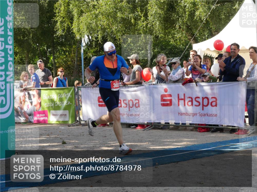 07.09.2025 - 19. Norderstedt Triathlon Zöllner http://msf.ph/oto/8784978 07.09.2025 12:31:00 Ziel 303 meine-sportfotos.de
