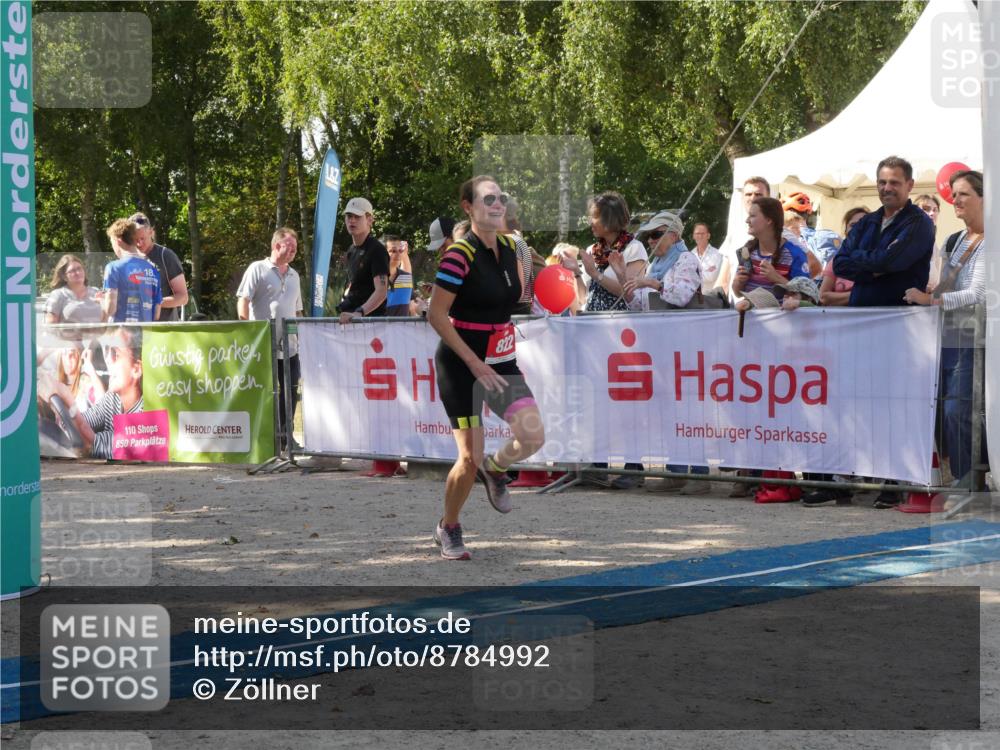 07.09.2025 - 19. Norderstedt Triathlon Zöllner http://msf.ph/oto/8784992 07.09.2025 12:31:11 Ziel 822 meine-sportfotos.de