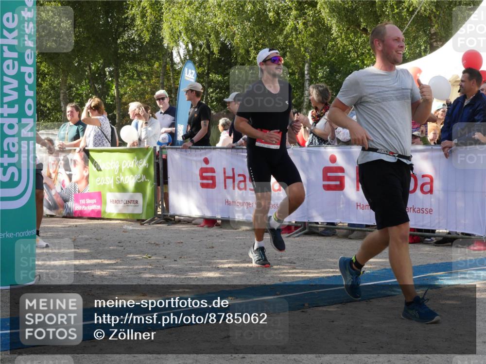 07.09.2025 - 19. Norderstedt Triathlon Zöllner http://msf.ph/oto/8785062 07.09.2025 12:33:46 Ziel 191, 782, 801, 1223 meine-sportfotos.de