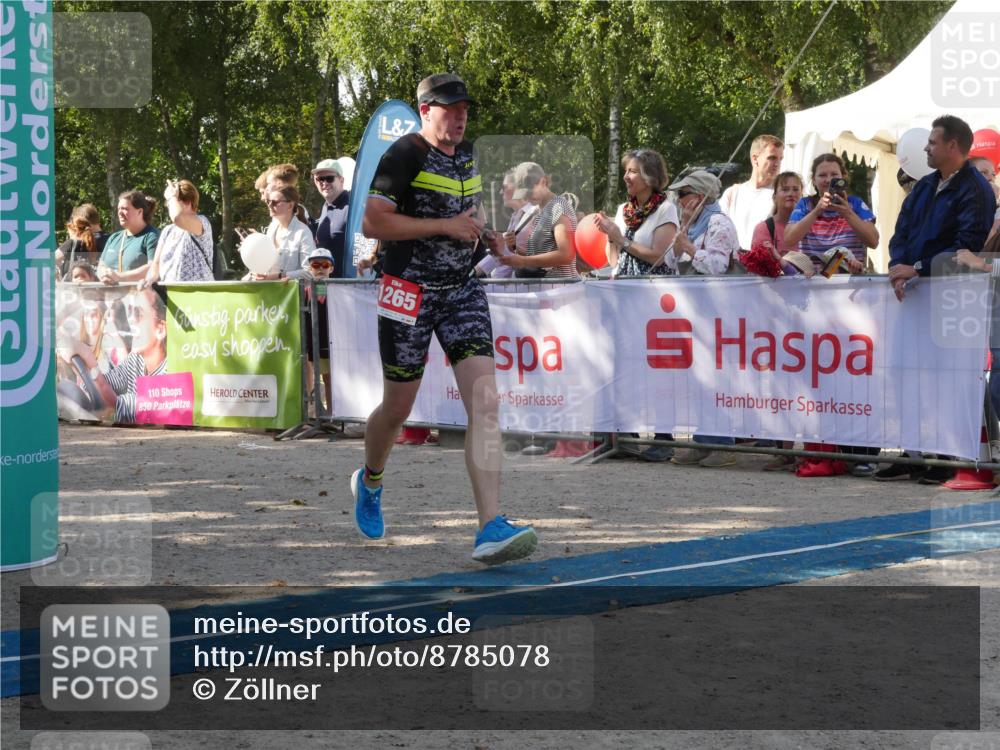 07.09.2025 - 19. Norderstedt Triathlon Zöllner http://msf.ph/oto/8785078 07.09.2025 12:33:52 Ziel 191, 782, 801, 815, 1265 meine-sportfotos.de