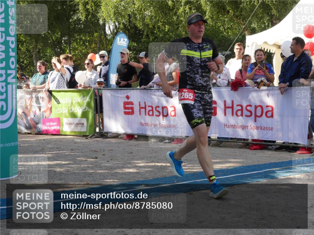 07.09.2025 - 19. Norderstedt Triathlon Zöllner http://msf.ph/oto/8785080 07.09.2025 12:33:52 Ziel 191, 782, 801, 815, 1265 meine-sportfotos.de
