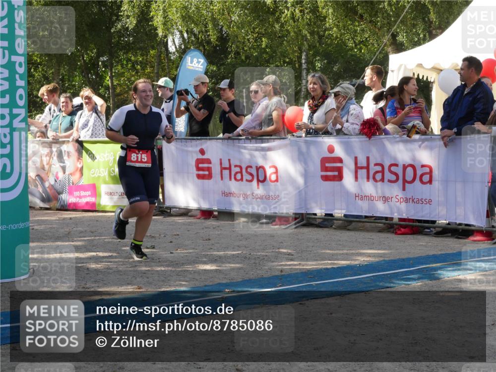 07.09.2025 - 19. Norderstedt Triathlon Zöllner http://msf.ph/oto/8785086 07.09.2025 12:33:53 Ziel 191, 782, 815, 1265 meine-sportfotos.de