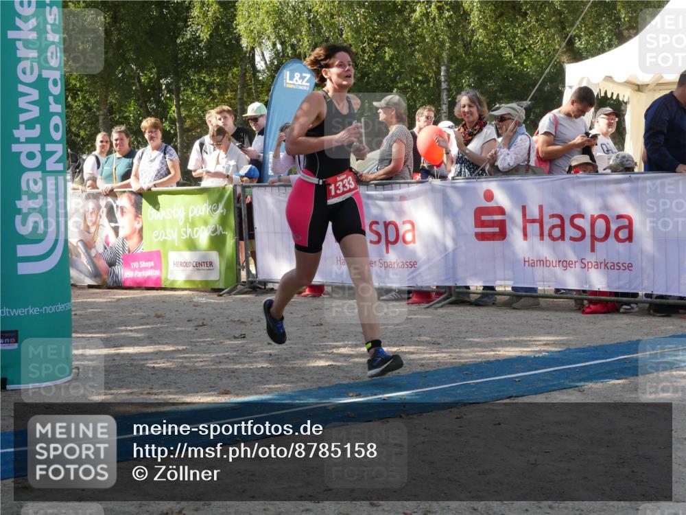 07.09.2025 - 19. Norderstedt Triathlon Zöllner http://msf.ph/oto/8785158 07.09.2025 12:34:48 Ziel 1333 meine-sportfotos.de
