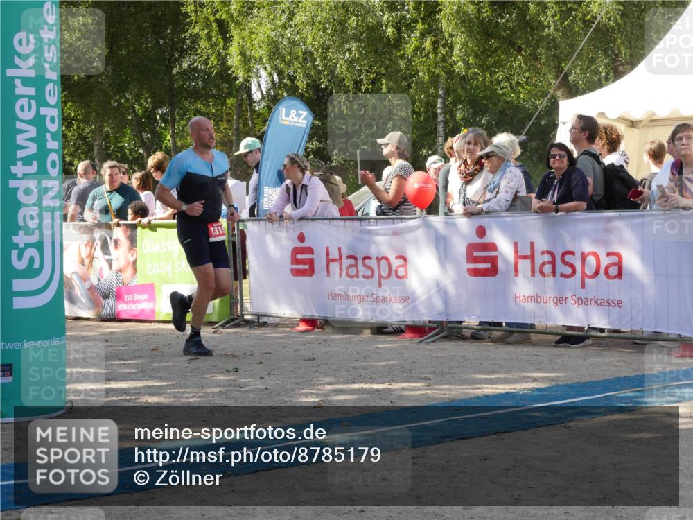 07.09.2025 - 19. Norderstedt Triathlon Zöllner http://msf.ph/oto/8785179 07.09.2025 12:36:42 Ziel 1258, 1319 meine-sportfotos.de