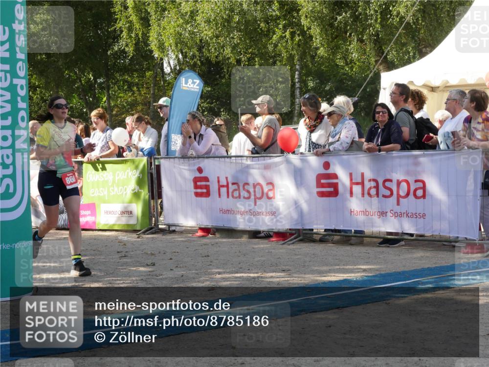 07.09.2025 - 19. Norderstedt Triathlon Zöllner http://msf.ph/oto/8785186 07.09.2025 12:36:47 Ziel 190, 860, 1267, 1319 meine-sportfotos.de