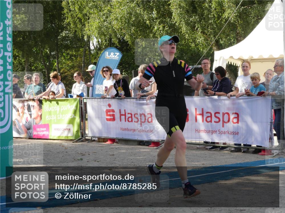 07.09.2025 - 19. Norderstedt Triathlon Zöllner http://msf.ph/oto/8785285 07.09.2025 12:38:49 Ziel 299 meine-sportfotos.de