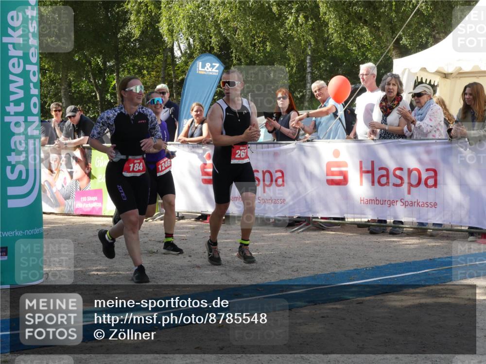 07.09.2025 - 19. Norderstedt Triathlon Zöllner http://msf.ph/oto/8785548 07.09.2025 12:46:23 Ziel 184, 226, 267, 1246 meine-sportfotos.de
