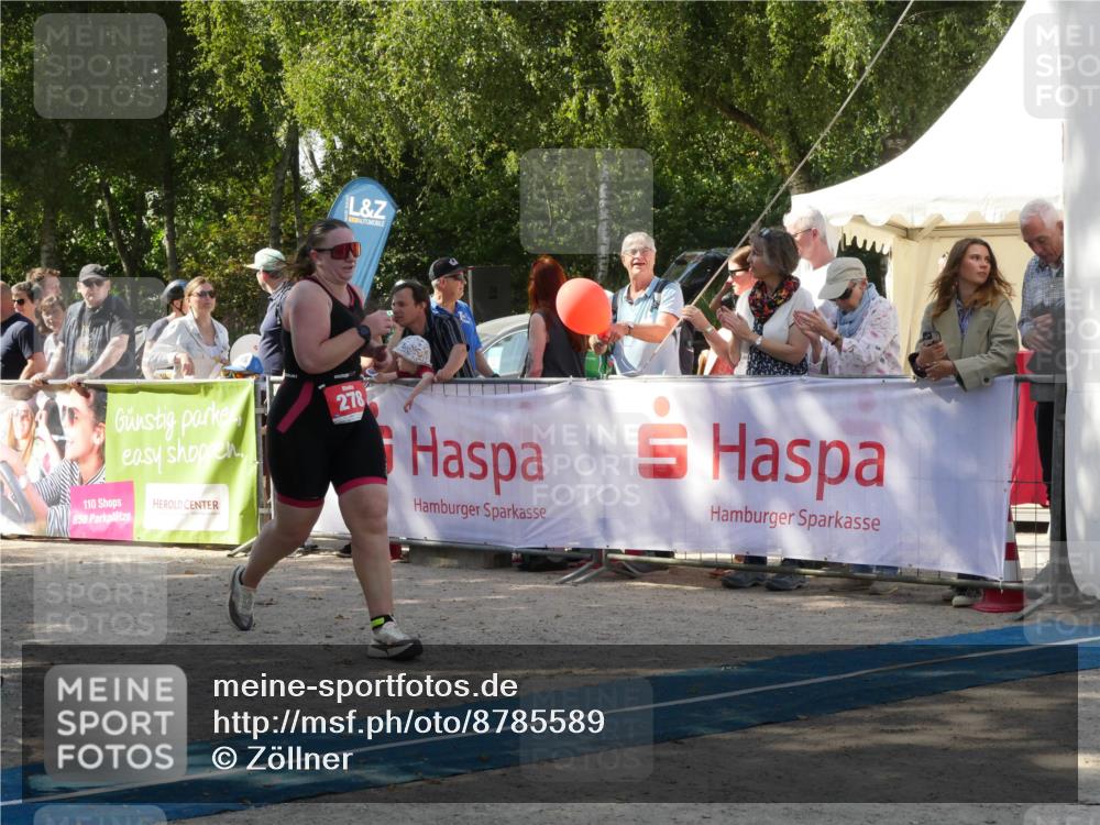 07.09.2025 - 19. Norderstedt Triathlon Zöllner http://msf.ph/oto/8785589 07.09.2025 12:46:59 Ziel 278, 838 meine-sportfotos.de