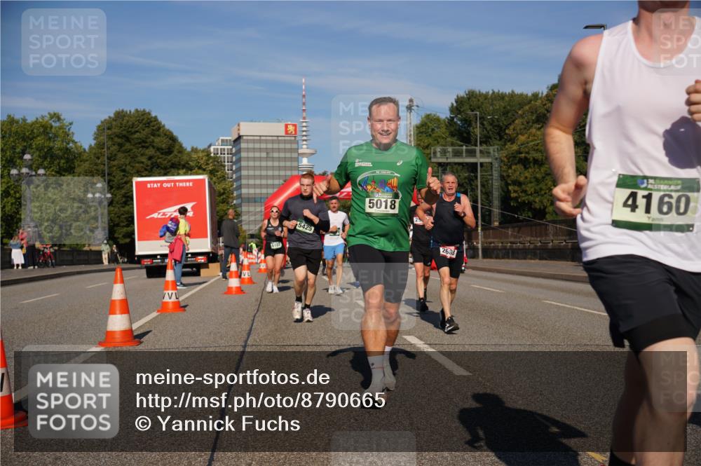 07.09.2025 - BARMER Alsterlauf Yannick Fuchs http://msf.ph/oto/8790665 07.09.2025 09:43:23 Laufen  meine-sportfotos.de