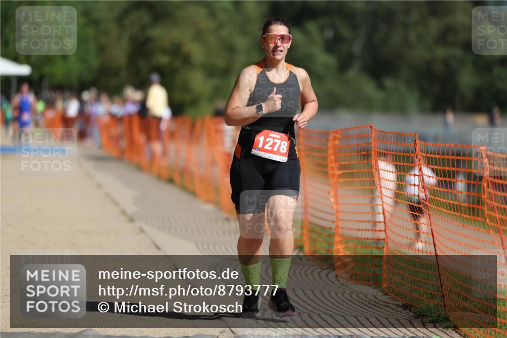 07.09.2025 - 19. Norderstedt Triathlon Michael Strokosch http://msf.ph/oto/8793777 07.09.2025 11:49:13 Laufen 1278 meine-sportfotos.de