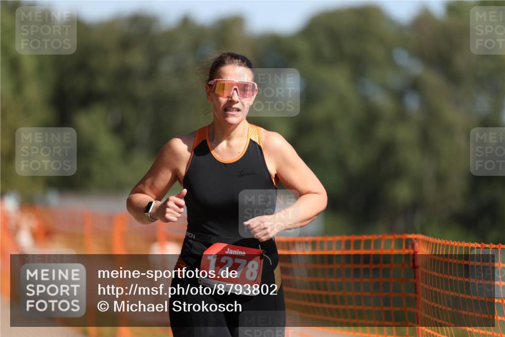 07.09.2025 - 19. Norderstedt Triathlon Michael Strokosch http://msf.ph/oto/8793802 07.09.2025 11:49:15 Laufen 1278 meine-sportfotos.de