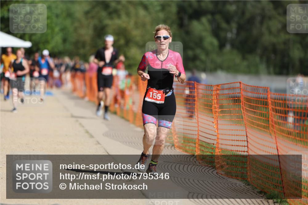 07.09.2025 - 19. Norderstedt Triathlon Michael Strokosch http://msf.ph/oto/8795346 07.09.2025 12:17:18 Laufen 155 meine-sportfotos.de
