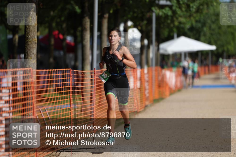 07.09.2025 - 19. Norderstedt Triathlon Michael Strokosch http://msf.ph/oto/8796870 07.09.2025 10:52:37 Laufen 690 meine-sportfotos.de