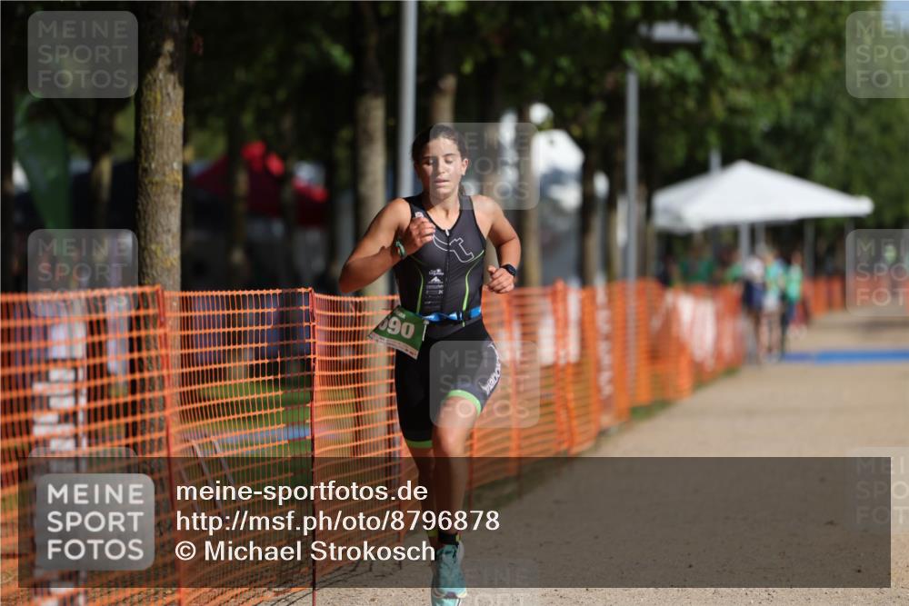 07.09.2025 - 19. Norderstedt Triathlon Michael Strokosch http://msf.ph/oto/8796878 07.09.2025 10:52:37 Laufen 690 meine-sportfotos.de