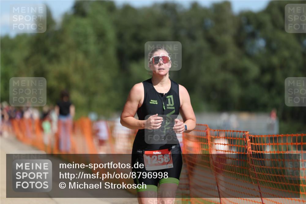 07.09.2025 - 19. Norderstedt Triathlon Michael Strokosch http://msf.ph/oto/8796998 07.09.2025 12:21:06 Laufen 168, 1258 meine-sportfotos.de