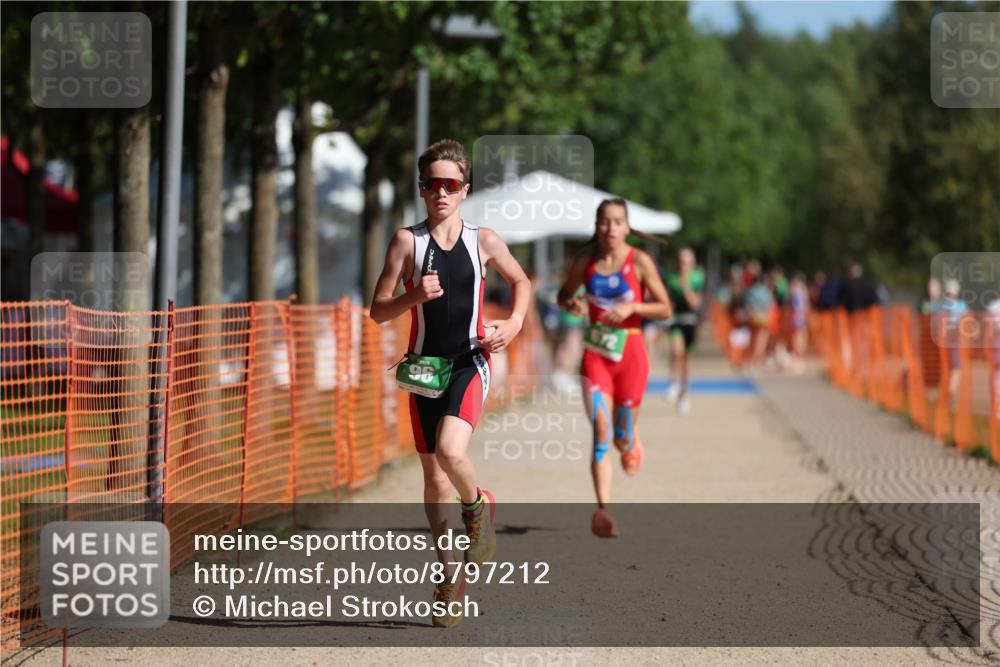 07.09.2025 - 19. Norderstedt Triathlon Michael Strokosch http://msf.ph/oto/8797212 07.09.2025 10:53:42 Laufen 96, 672 meine-sportfotos.de