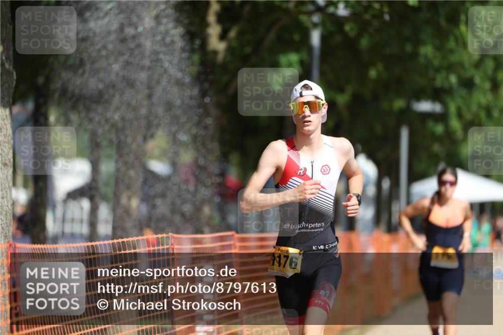 07.09.2025 - 19. Norderstedt Triathlon Michael Strokosch http://msf.ph/oto/8797613 07.09.2025 11:57:02 Laufen 1176, 1195 meine-sportfotos.de